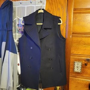 All saints peacoat vest